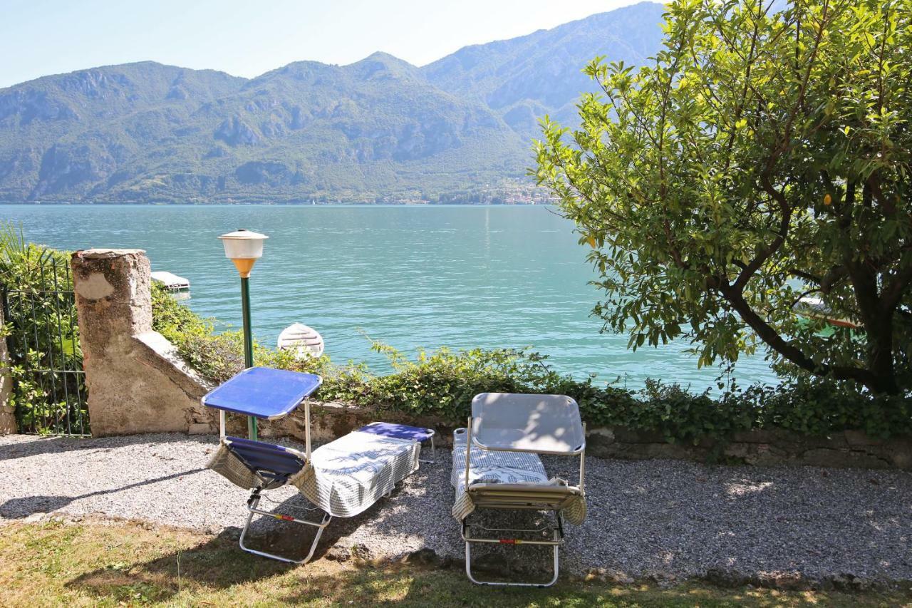 Apartment A Lago Private Beach And Parking Oliveto Lario Exterior photo