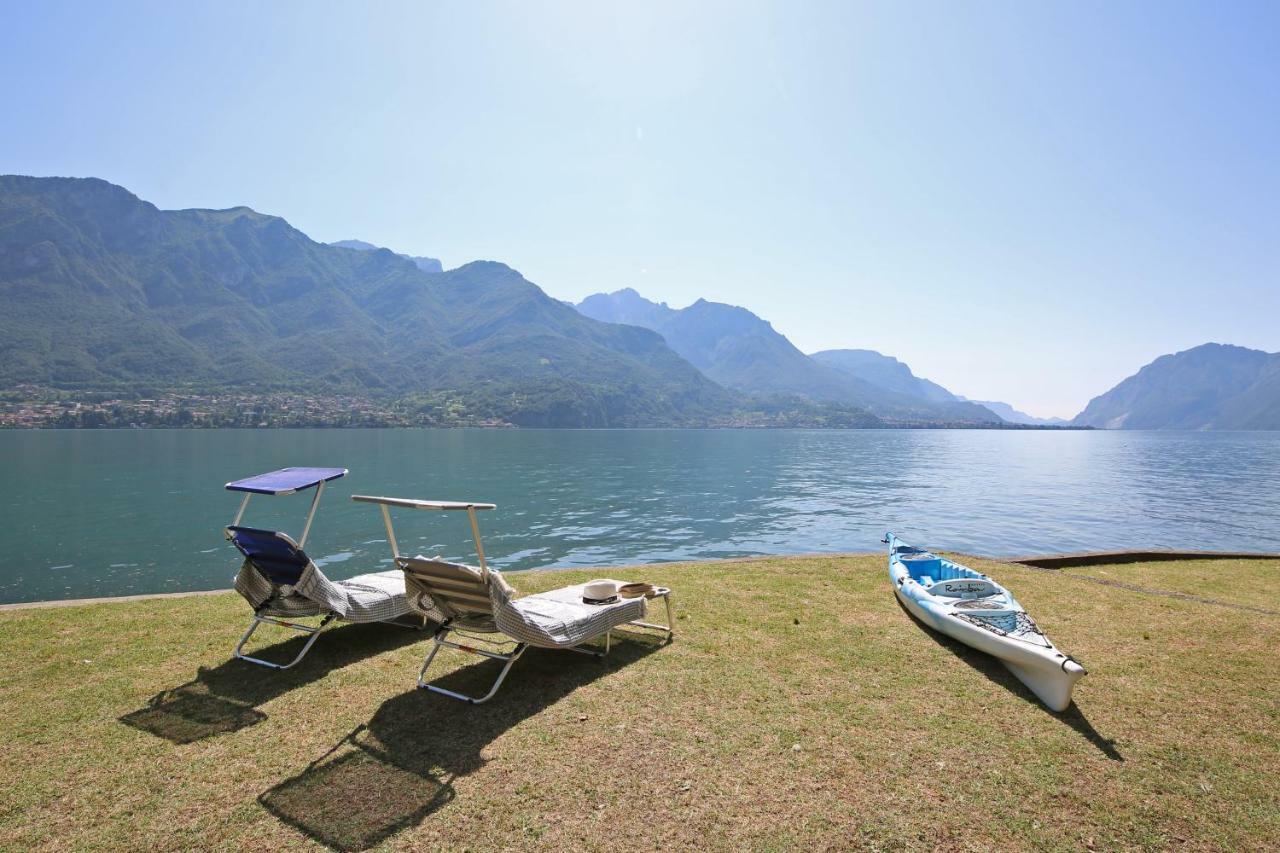 Apartment A Lago Private Beach And Parking Oliveto Lario Exterior photo